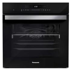 Forno Elétrico de Embutir Panasonic com 72 Litros de Capacidade, Grill e Painel Easy Touch Black Glass - HL-CX672BR