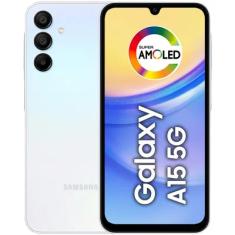 Smartphone Samsung Galaxy A15 5g, SSD 128GB, 4GB RAM, Tela 6.5 "