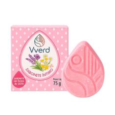 Sabonete Íntimo em Barra Vverd 75g Higiene Suave e Hidratante com Ingr