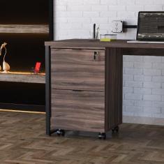 Gaveteiro Volante 2 Gavetas para Pastas Kugv42 Kuadra Yescasa