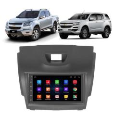 Kit Multimídia Android S10 Trailblazer 2012 2013 2014 2015 2016 7" Tv 