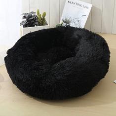 Cama para cães de gato, cama para animais de estimação para cães pequenos, camas de almofada para animais de estimação para dormir melhoradas e aconchegantes, antiderrapante lavável à máquina, diâmetro da luz 32 cm