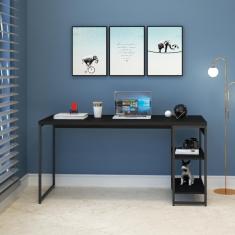 Mesa c/Estante Baixa 150X64X75cm C/02 Prateleiras