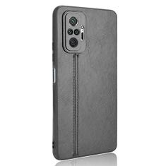 Capa adequada para Xiaomi Redmi Note 10 Pro 4G capa de celular estilo couro robusto proteção 360° capa de proteção de cor retrô para Xiaomi Redmi Note 10 Pro 4G