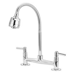 Torneira Misturador Cozinha De Mesa Gourmet Luxo 1/4V - Lhd Metais