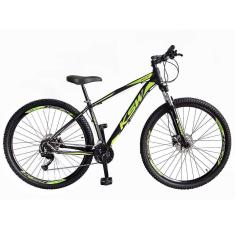 Bicicleta Aro 29 KSW 27V F. Hidráulico Shimano + K7 + Trava-Unissex