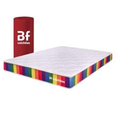 Colchão Queen D33 Firme a Vácuo Rainbow 158x198cm BF Colchões