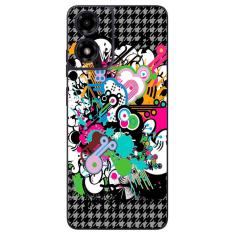 Capa Adesivo Skin022 Verso Para Motorola Moto G24