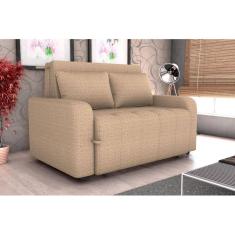 Sofá Cama Amora Linho Areia E486 - Matrix