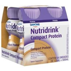 Nutridrink Compact Protein Capuccino - Kit 4 unidades de 125 mL - Dano