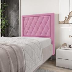 Cabeceira Centaurus 90 / Suede Rosê  - ARADECOR