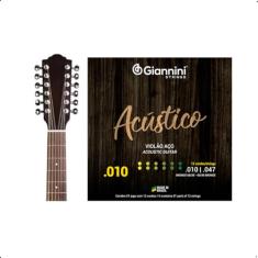 ENCORDOAMENTO GIANNINI VIOLAO 12 CORDAS GESWA12