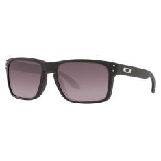 Óculos de Sol Oakley Holbrook Matte Black Gradient Grey-Masculino
