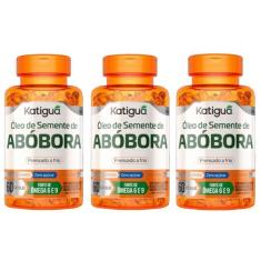 Kit 3 Óleo De Semente De Abóbora 60 Cápsulas Katigua