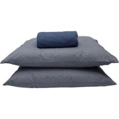 Jogo de Lençol Altenburg Toque Acetinado Queen 3 Peças 158x198x38, UN,