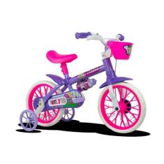 Bicicleta Infantil Criança Aro 12 Violet 3 Nathor