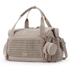 Bolsa de Fraldas Tote Mommore de Grande Capacidade com Trocador