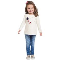 Blusa Infantil Menina Manga longa Milon-Feminino