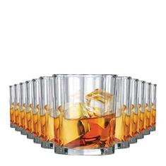 Jogo de Copos Para Whisky Octon Vidro 280ml 12 Pcs - Ruvolo