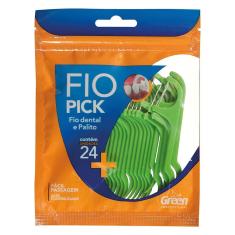 Fio Dental Pick 24Un - Green