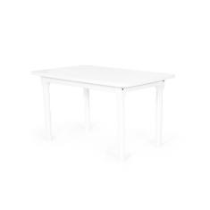 Mesa Retangular 4 Lugares De Madeira 140x80cm Itália Branca