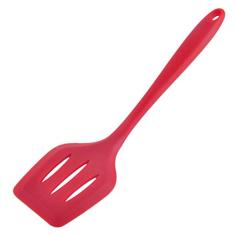 Espatula Vazada de Silicone Vermelha 30cm
