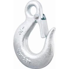 Gancho olhal fixo 3/8" 1,5t com trava leve galvanizado - Vonder