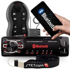 Radio Automotivo Sem Toca Cd Mp3 Player Bluetooth 2 Usb Carrega Celula