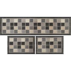 Jogo De Cozinha Rayza Sisal Look Tabuleiro Kit Com 3 Peças