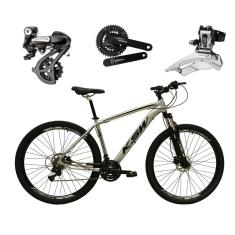 Bicicleta Aro 29 Ksw Xlt Câmbios Shimano Altus 24V Freios a Disco Hidráulicos Suspensão com Trava-Unissex