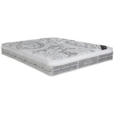 Colchão Casal Castor Super Luxo Latex Grand Plush One Face 138x188x30,