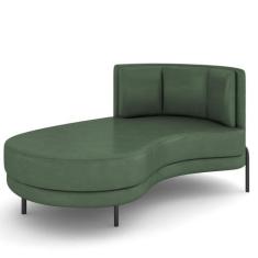 Sofá Chaise Longue Sala de Estar Living Lucca Esquerdo D02 material si