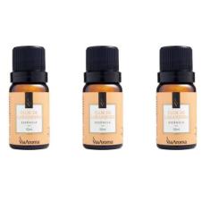 Kit 3 Essências Flor De Laranjeira - 10Ml Via Aroma
