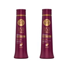 Kit Shampoo + Condicionador 500Ml Liso Com Força