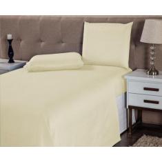 02 Jogos De Lençol Casal Padrão 4 Peças Com 0,20 Cm Altura 100% Algodã