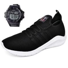 Kit Tênis Masculino Feminino Ultra Leve Academia Corrida Caminhada Con