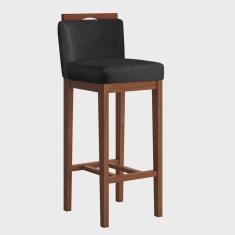 Banqueta em Madeira Maciça Libéria Baixa ccs Interiores