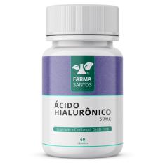 Ácido Hialurônico 50Mg 60 Cápsulas