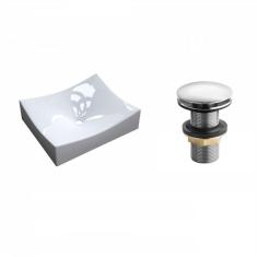 Kit Cuba Ml44 C/válvula Click 1 Pol. Compace Branca