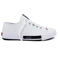 Tênis Coca-Cola Feminino Daytona Town Branco/Prata CC2079
