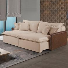 Sofá 2 Lugares Retratil 174cm M160 Cinza