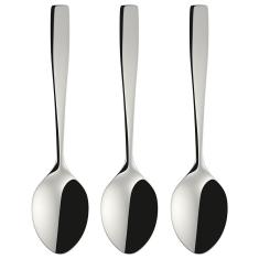 Conjunto De Colheres Para Chá Euro Home 3 Peças Inox