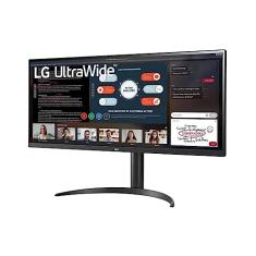 Monitor LG 34' IPS UltraWide, FHD HDMI FSync, Ajuste de Altura 34WP550