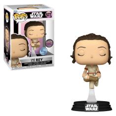 Funko Pop Star Wars Power of the Galaxy Rey 577 Ex
