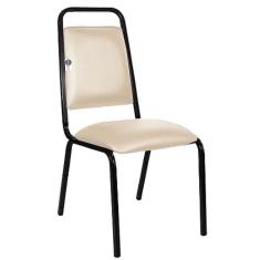 Cadeira Empilhável para Hotelaria Linha Hotel Fremont Bege