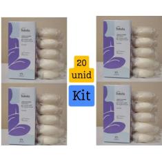 Kit 4 caixas de sabonete Algodão - Refrescante - Total 20 unidades - M