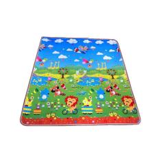 Tapete Infantil Dupla Face ABC Animal da Selva Ibimboo