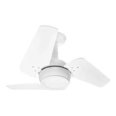 Ventilador De Teto Venti-delta Loft Linha Decorative, Todo Branco, 220