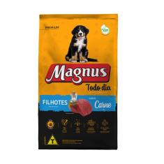 Ração Magnus Premium Todo Dia Cães Filhotes Carne - 20Kg