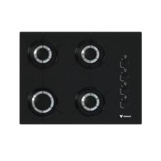 COOKTOP VOLARE 4 Q PRETO GAS GLP